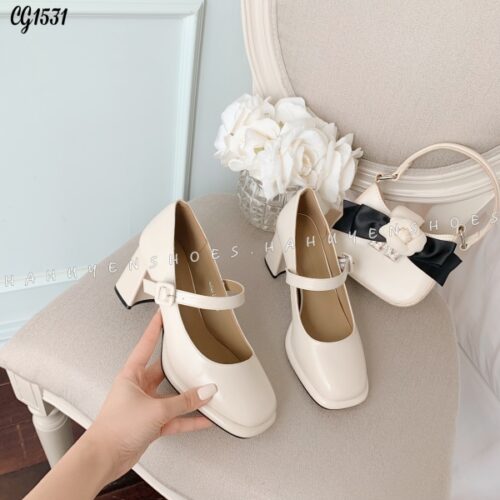 Cao gót da lì 8cm - CG1531 - Ảnh 12