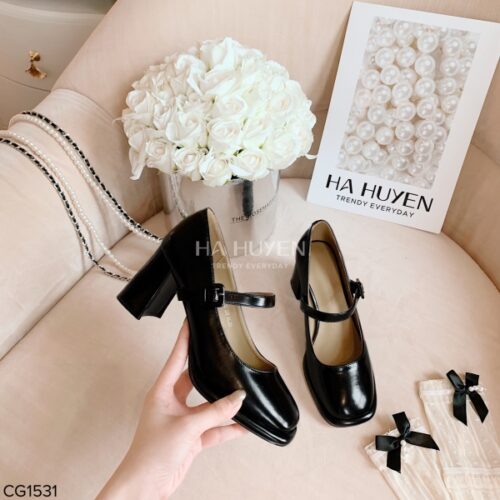 Cao gót da lì 8cm - CG1531 - Ảnh 5