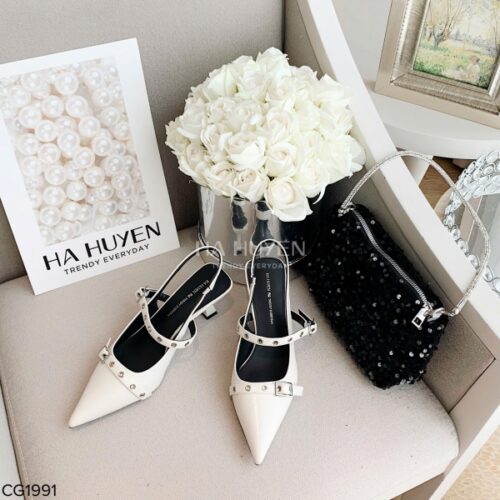 Cao gót quai lỗ đinh 7cm - CG1991 - Ảnh 4