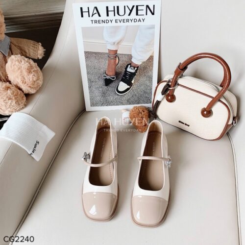 Cao gót da lì 4cm- CG2240 - Ảnh 2