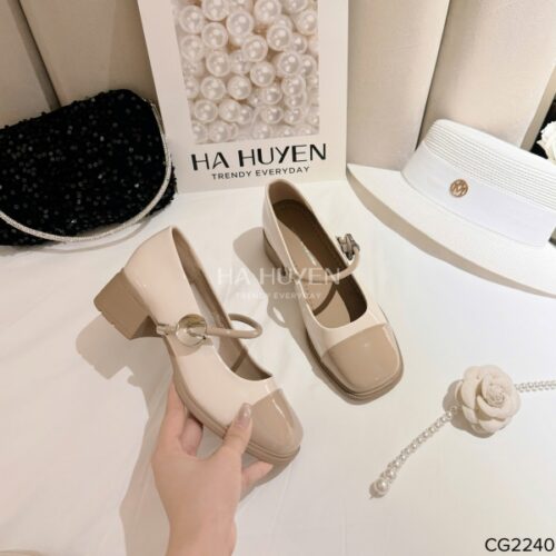 Cao gót da lì 4cm- CG2240 - Ảnh 13