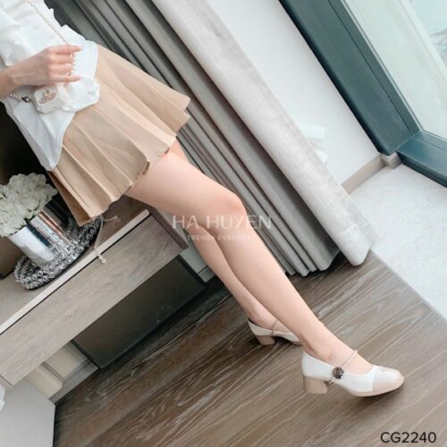 Cao gót da lì 4cm- CG2240 - Ảnh 8