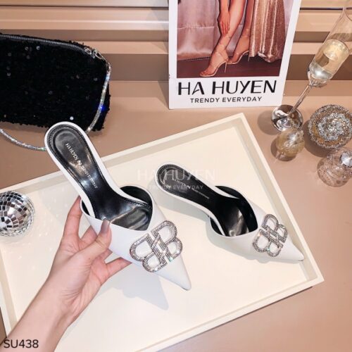 Sục đá B kép trắng 4cm - SU438 - Ảnh 4