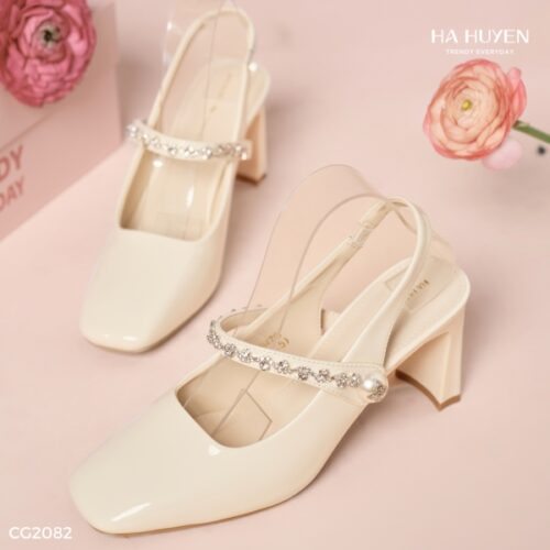 Cao gót da bóng 7cm - CG2082 - Ảnh 2