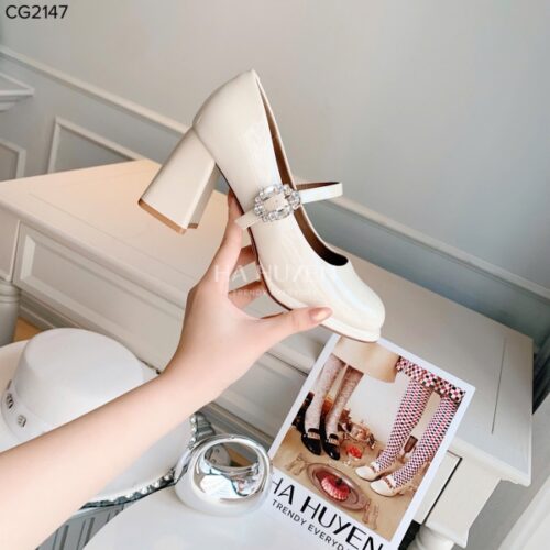 Cao gót da lì 7cm - CG2170 - Ảnh 5