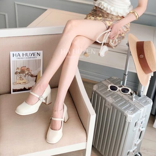 Cao gót da lì 7cm - CG2170 - Ảnh 4