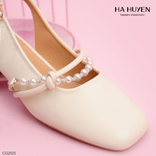 Cao gót mix ngọc 2cm - CG2123 - Ảnh 3