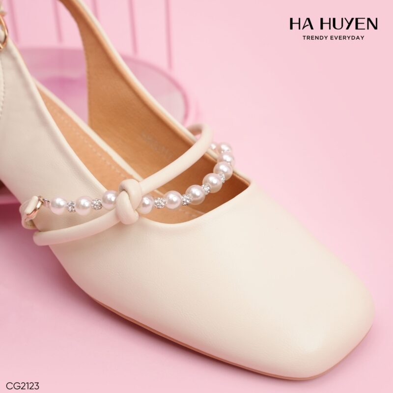 Cao gót mix ngọc 2cm - CG2123 - Ảnh 3