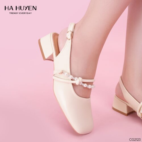 Cao gót mix ngọc 2cm - CG2123 - Ảnh 2