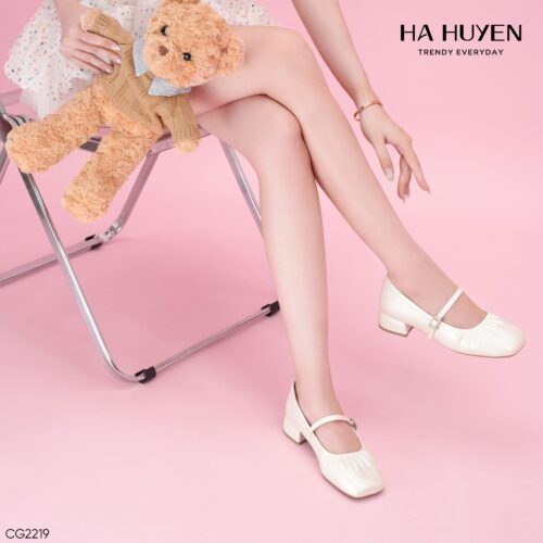 Cao gót da lì 3cm - CG2219 - Ảnh 3
