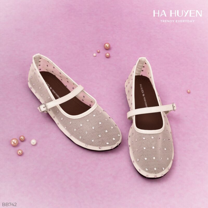 Búp bê lưới đính đá quai ngang cài 1cm - BB742 - Ảnh 4