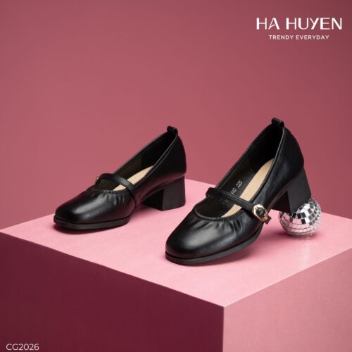 Cao gót da lì 5cm - CG2026 - Ảnh 2
