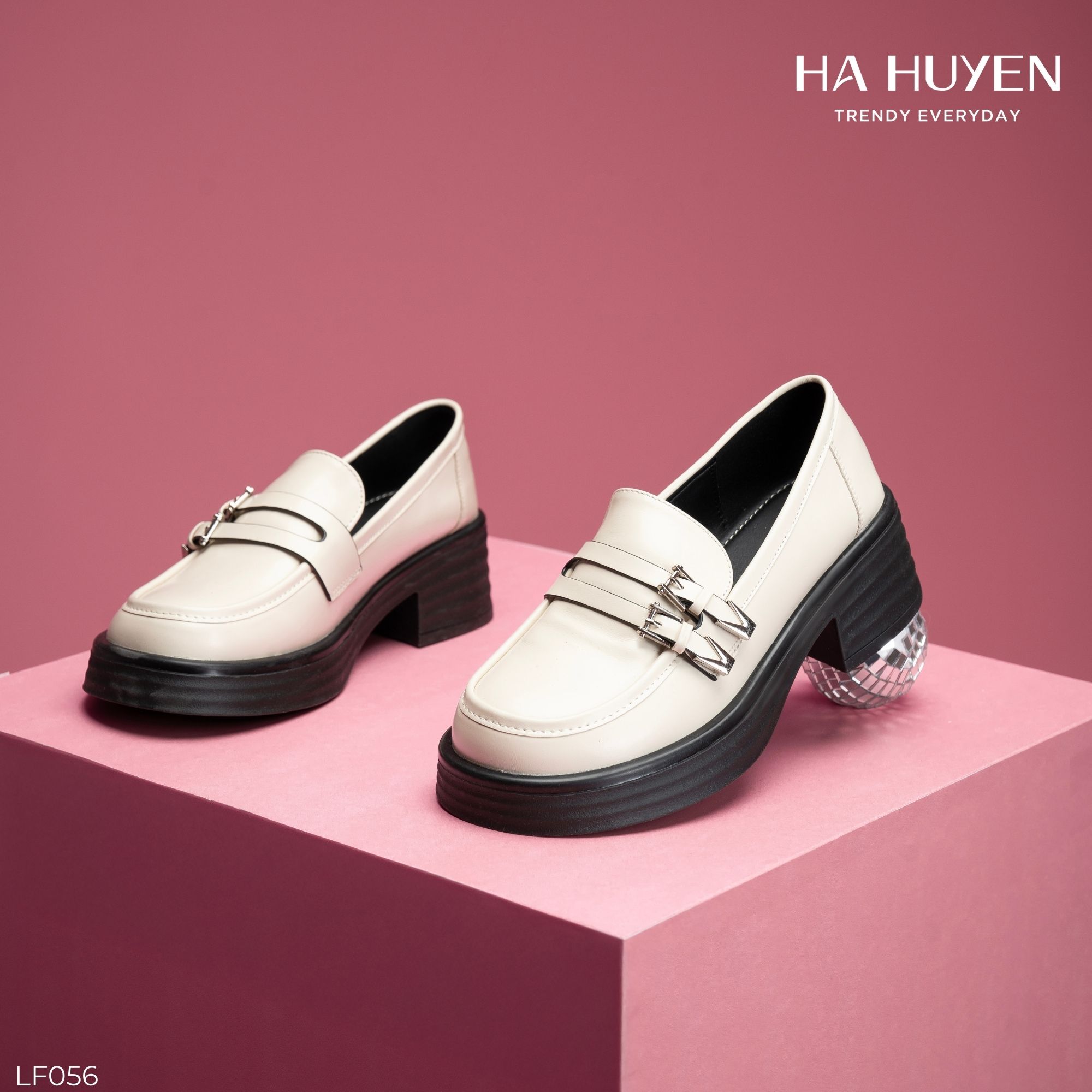 LF056 (2) Loafer da lì 5cm - LF056 - Ảnh 1
