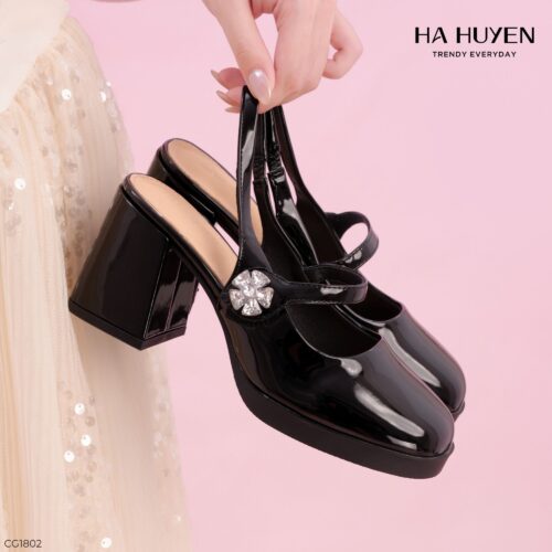 Cao gót da bóng 6cm - CG1802 - Ảnh 4