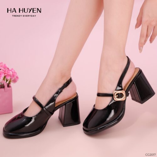 Cao gót da bóng 7cm - CG2017 - Ảnh 3