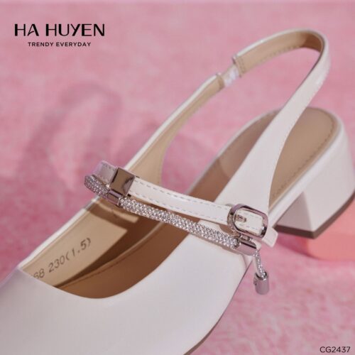 Cao gót da bóng 4cm - CG2437 - Ảnh 3