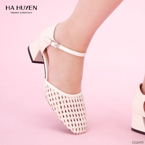 Cao gót mũi rọ 4cm - CG2470 - Ảnh 4