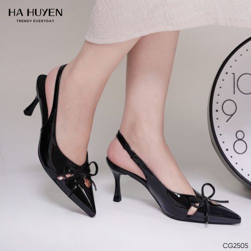 Cao gót da bóng 6.5cm - CG2505 - Ảnh 4