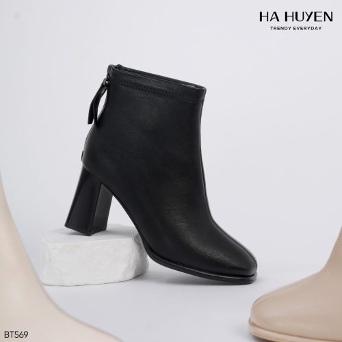 Boots mũi vuông 7cm - BT569