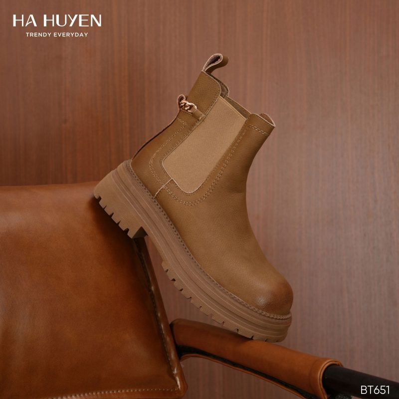Boots cổ chun 5cm - BT651 - Ảnh 3