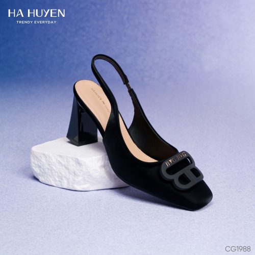Cao gót mũi vuông 7cm - CG1988