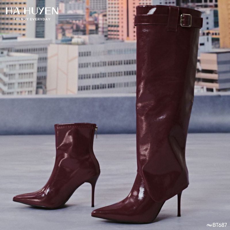 Boots da bóng 9cm - BT687 - Ảnh 4