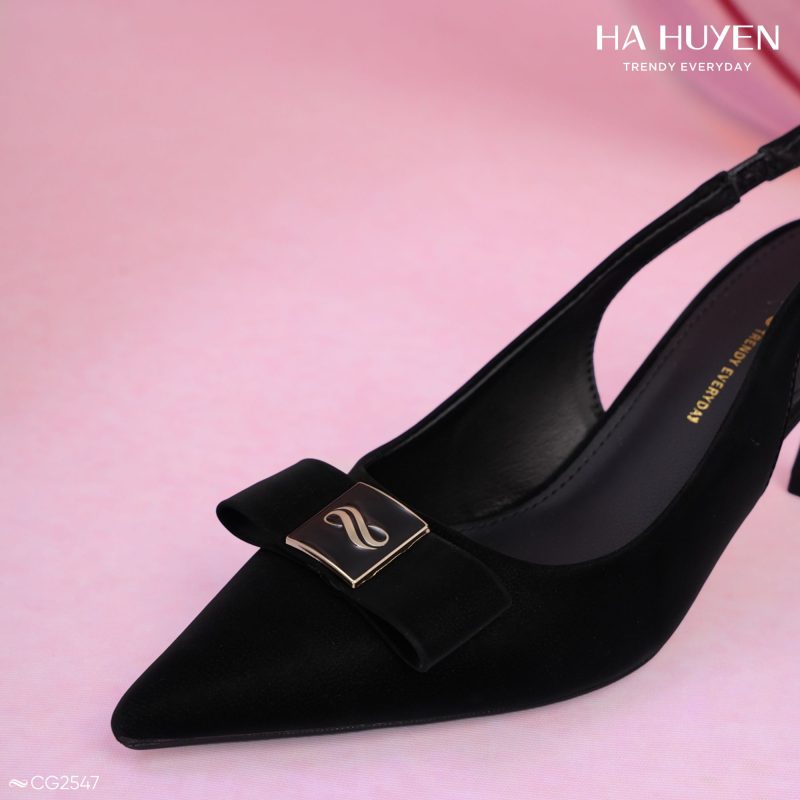 Cao gót da lì 6.5cm - CG2547 - Ảnh 4