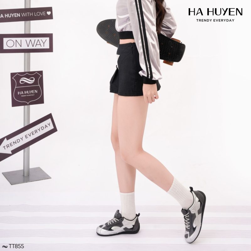 Thể thao da lì phối nỉ 1cm - TT855 - Ảnh 3