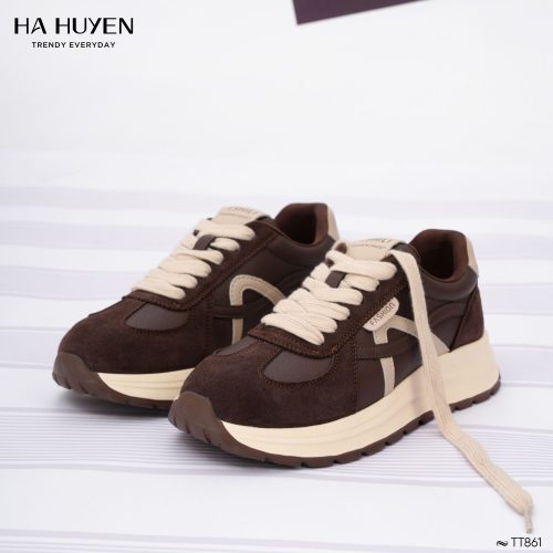 Thể thao da nỉ phối lì 4cm - TT861