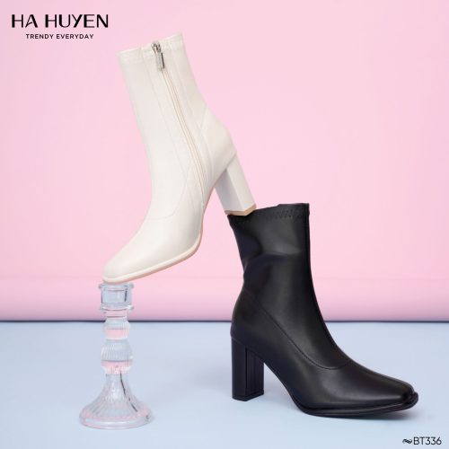 Boots mũi vuông 7cm - BT336