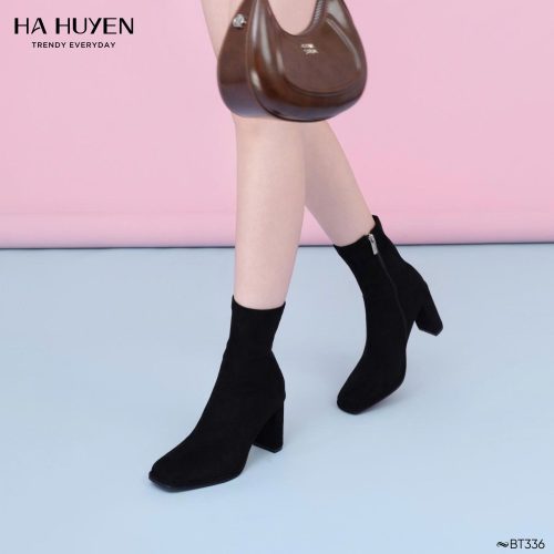 Boots mũi vuông 7cm - BT336 - Ảnh 5
