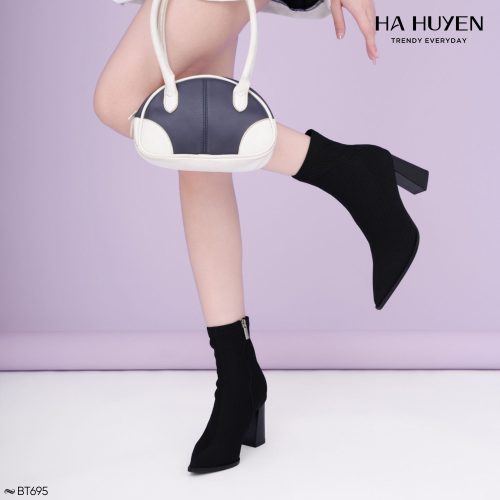 Boots vải 8cm - BT695 - Ảnh 4