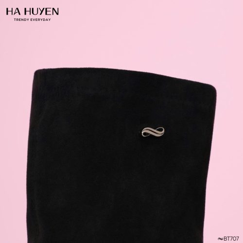 Boots nỉ da lộn 5cm - BT707 - Ảnh 2