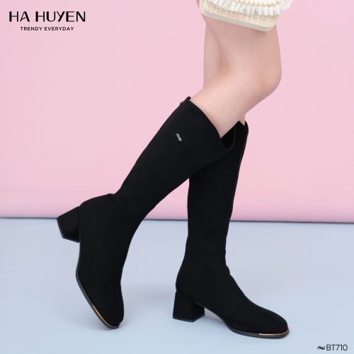 Boots nỉ da lộn 5cm - BT710 - Ảnh 3