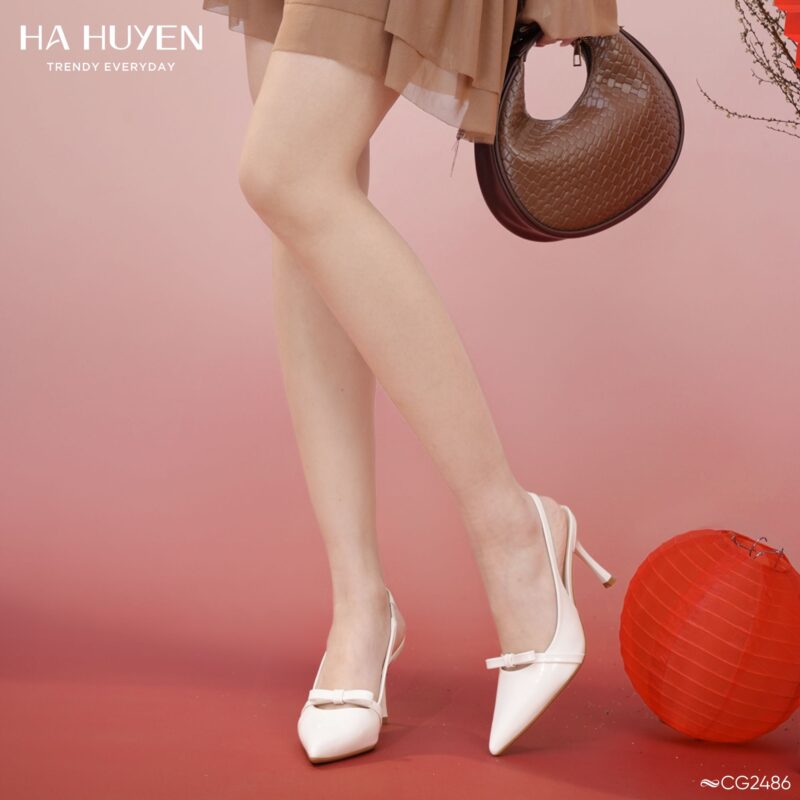Cao gót da bóng 8cm - CG2486 - Ảnh 4
