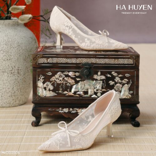 Cao gót ren 6.5cm - CG2506 - Ảnh 5