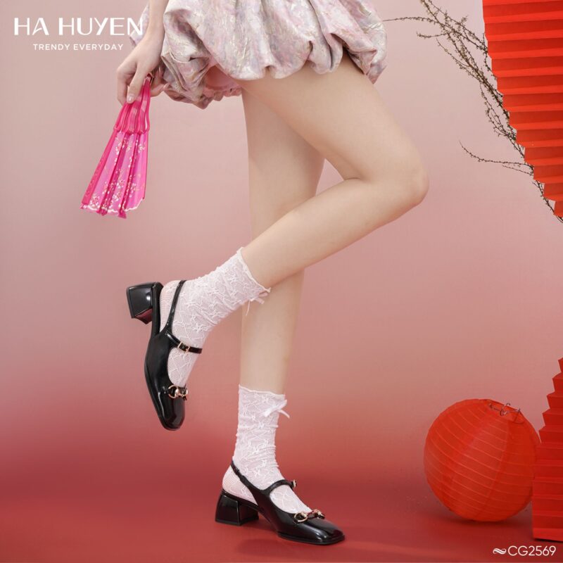 Cao gót da lì 5cm - CG2569 - Ảnh 3