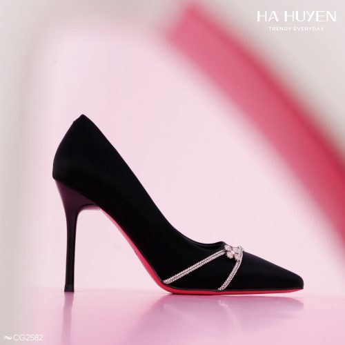Cao gót da lì 10cm - CG2582 - Ảnh 4