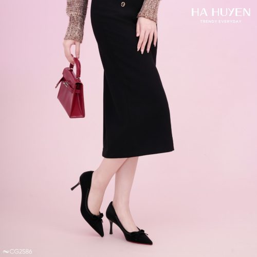 Cao gót da lì 7cm - CG2586 - Ảnh 3