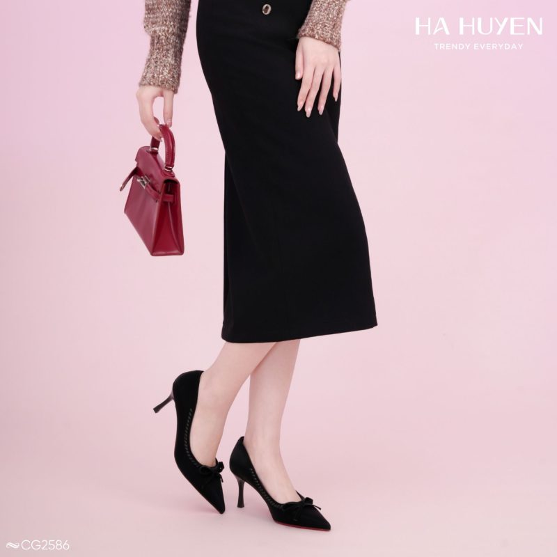Cao gót da lì 7cm - CG2586 - Ảnh 3
