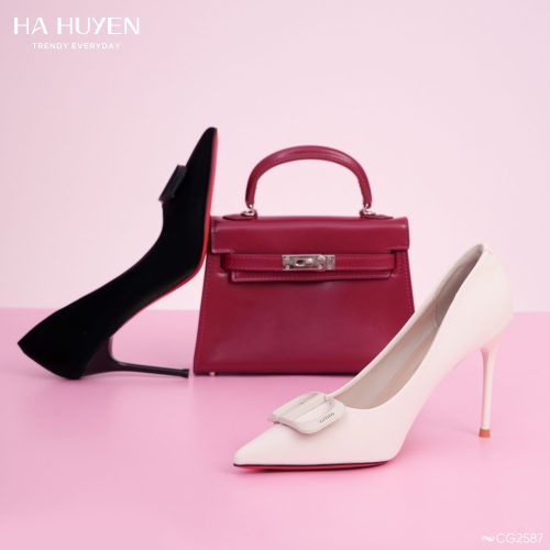 Cao gót da lì 9.5cm - CG2587