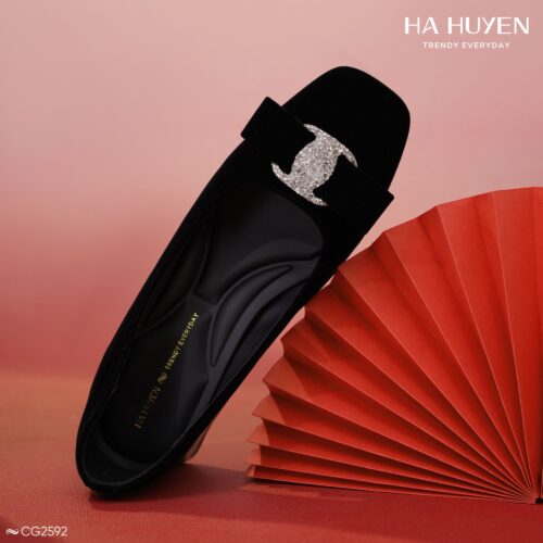 Cao gót nhung 4.5cm - CG2592 - Ảnh 2