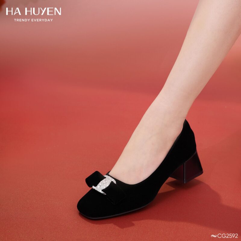 Cao gót nhung 4.5cm - CG2592 - Ảnh 4