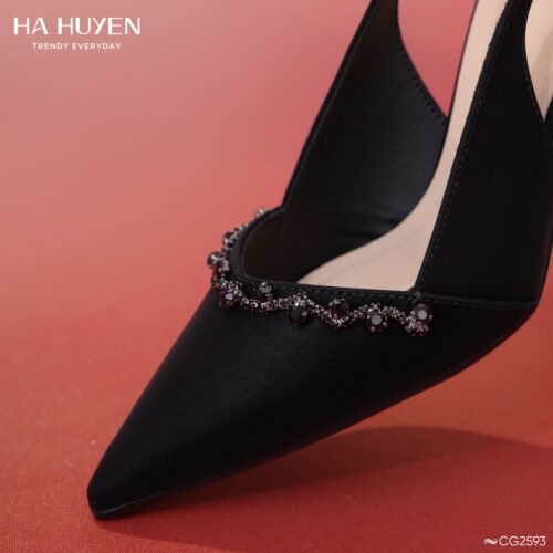 Cao gót da lì 9cm - CG2593 - Ảnh 2