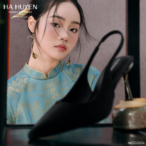 Cao gót da lì 8cm - CG2604 - Ảnh 5