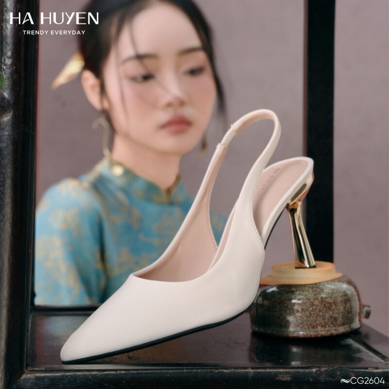 Cao gót da lì 8cm - CG2604 - Ảnh 3