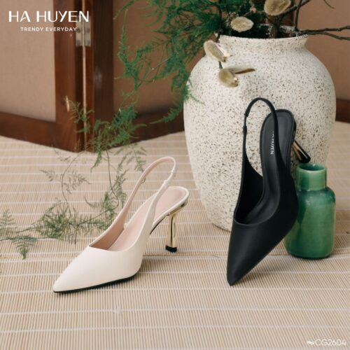 Cao gót da lì 8cm - CG2604