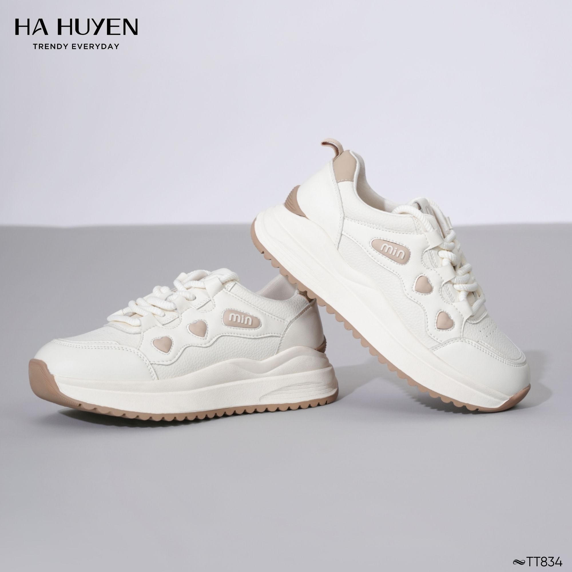 TT834 (3) Thể thao da lì 4cm - TT834 - Ảnh 1