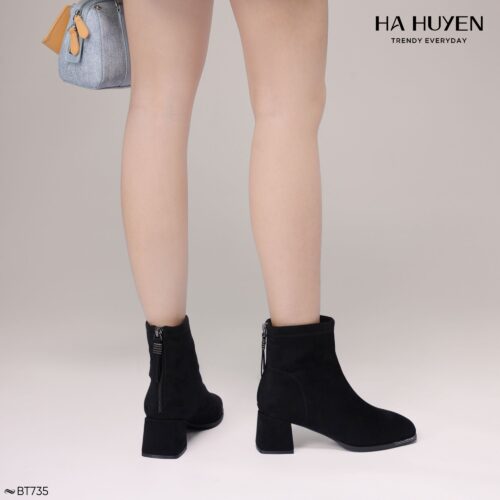Boots nỉ 5cm - BT735 - Ảnh 2