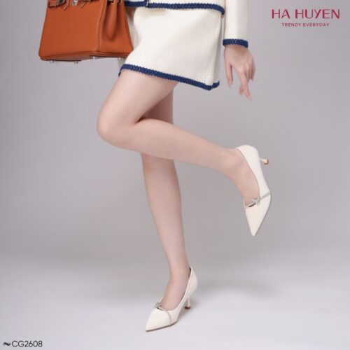 Cao gót da lì 6cm - CG2608 - Ảnh 2